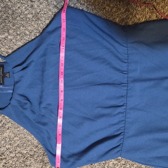 Banana Republic Blue Halter Sheath Dress - Picture 7 of 7